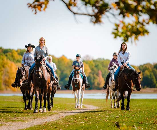 Fort Custer horse trails